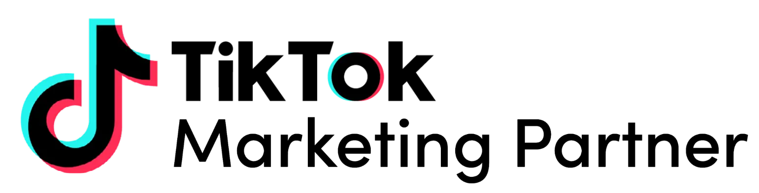 TikTok Marketing Partner badge with TikTok logo